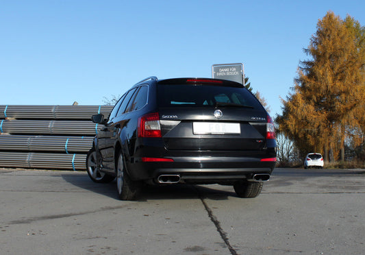 Skoda Octavia 5E 4x4 Endschalldämpfer rechts/links - 220x80 Typ 49 rechts/links