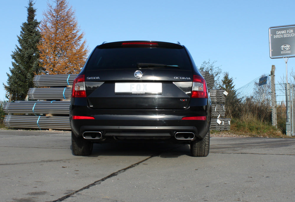 Skoda Octavia 5E 4x4 Endschalldämpfer rechts/links - 220x80 Typ 49 rechts/links