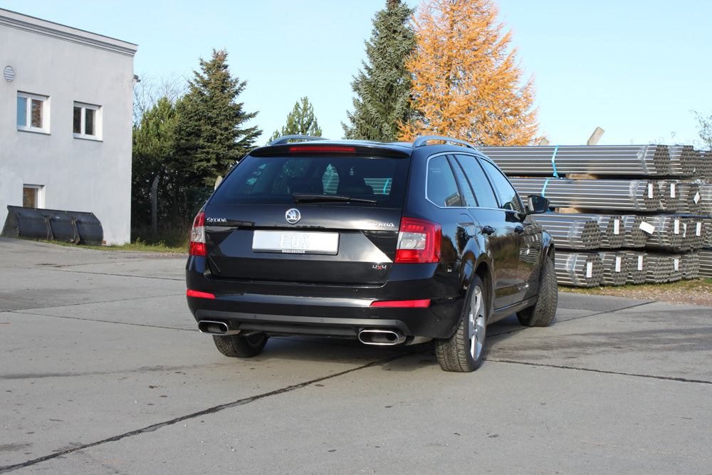 Skoda Octavia 5E 4x4 Endschalldämpfer rechts/links - 220x80 Typ 49 rechts/links