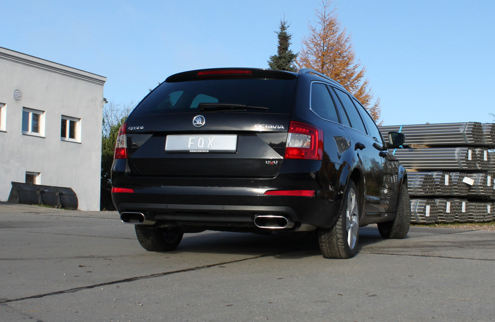 Skoda Octavia 5E 4x4 Endschalldämpfer rechts/links - 220x80 Typ 49 rechts/links