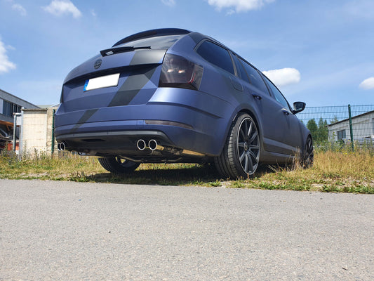 Skoda Octavia 5E 4x4 - 2,0l 140kW Endschalldämpfer rechts/links - 2x76 Typ 16 rechts/links