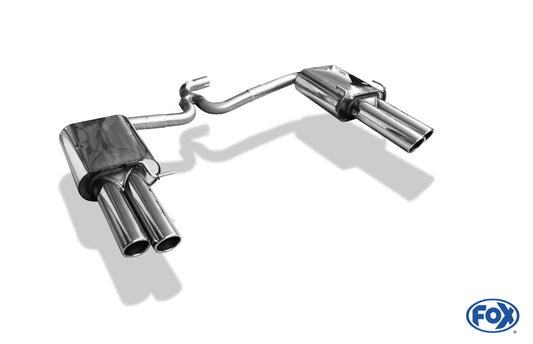 Skoda Superb 3T 4x4 Endschalldämpfer rechts/links - 2x80 Typ 16 rechts/links