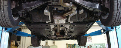 Skoda Yeti 5L - 4x4 Vorschalldämpfer Ø70mm