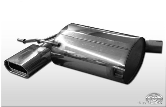 VW Golf V 4motion - 1K Endschalldämpfer Ø70mm - 160x80 Typ 53