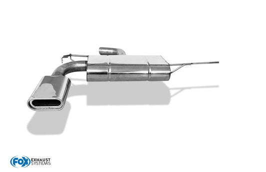 Skoda Yeti 5L - Frontantrieb Endschalldämpfer - 160x80 Typ 53