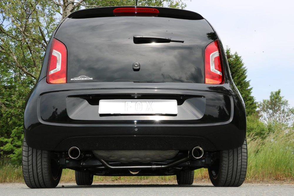 Seat Mii/ Skoda Citigo/ VW UP Endrohrsystem rechts/links passend auf originalen oder FOX-Endschalldämpfer - 1x80 Typ 25 rechts/links