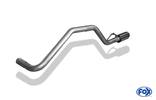Seat Mii/ Skoda Citigo/ VW UP Endrohrsystem links passend auf originalen oder FOX-Endschalldämpfer - 1x80 Typ 25 links