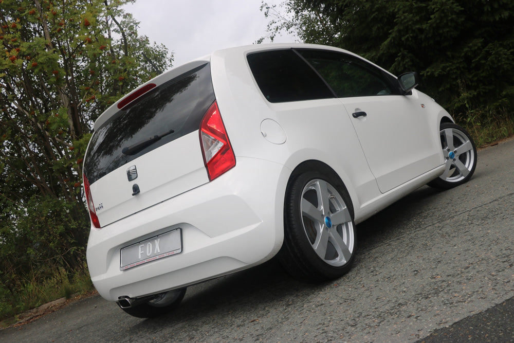 Seat Mii/ Skoda Citigo/ VW UP Endrohrsystem links passend auf originalen oder FOX-Endschalldämpfer - 145x60 Typ 59 links