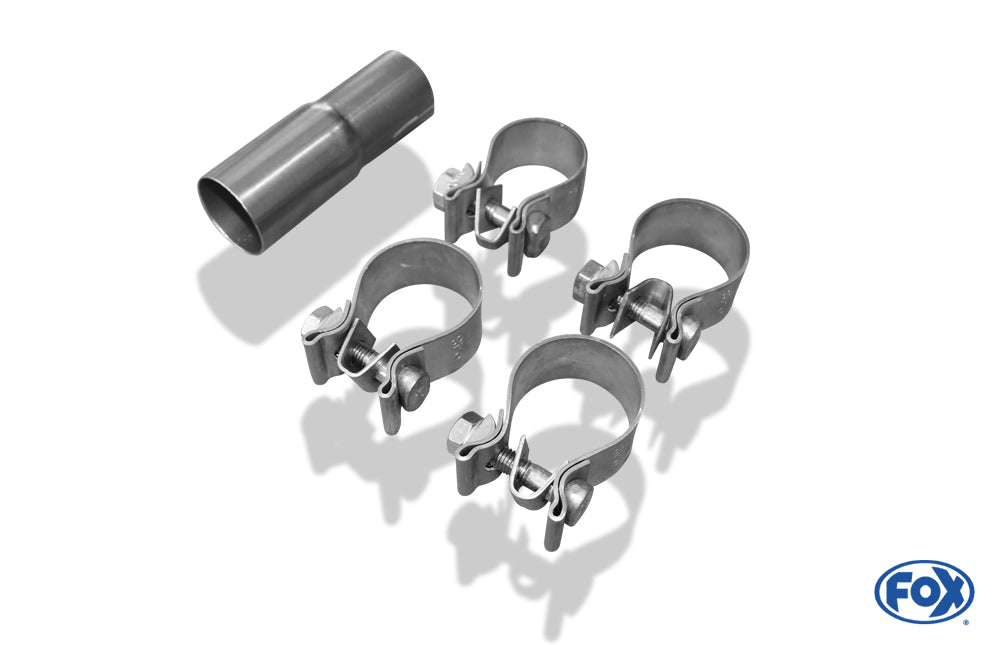 Seat Mii/ Skoda Citigo/ VW UP Endrohrsystem links passend auf originalen oder FOX-Endschalldämpfer - 145x60 Typ 59 links