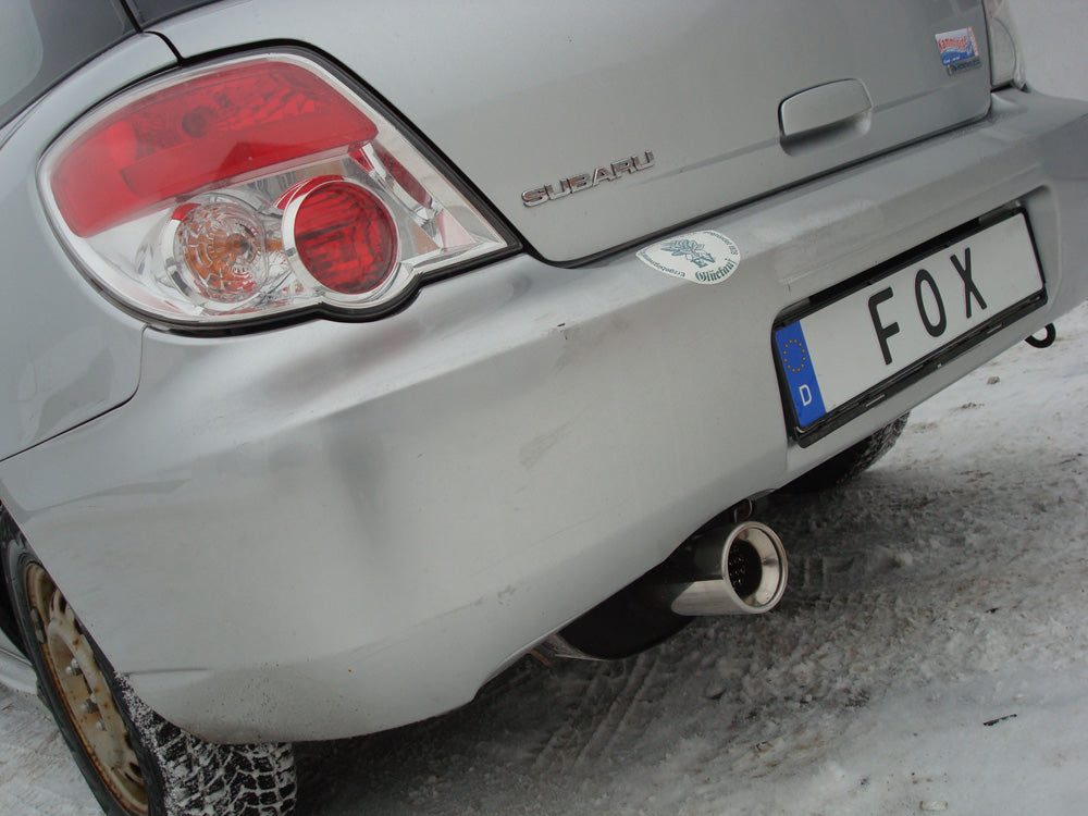 Subaru Impreza GD/ GG - Stufenheck/ Kombi Endschalldämpfer - 1x100 Typ 13