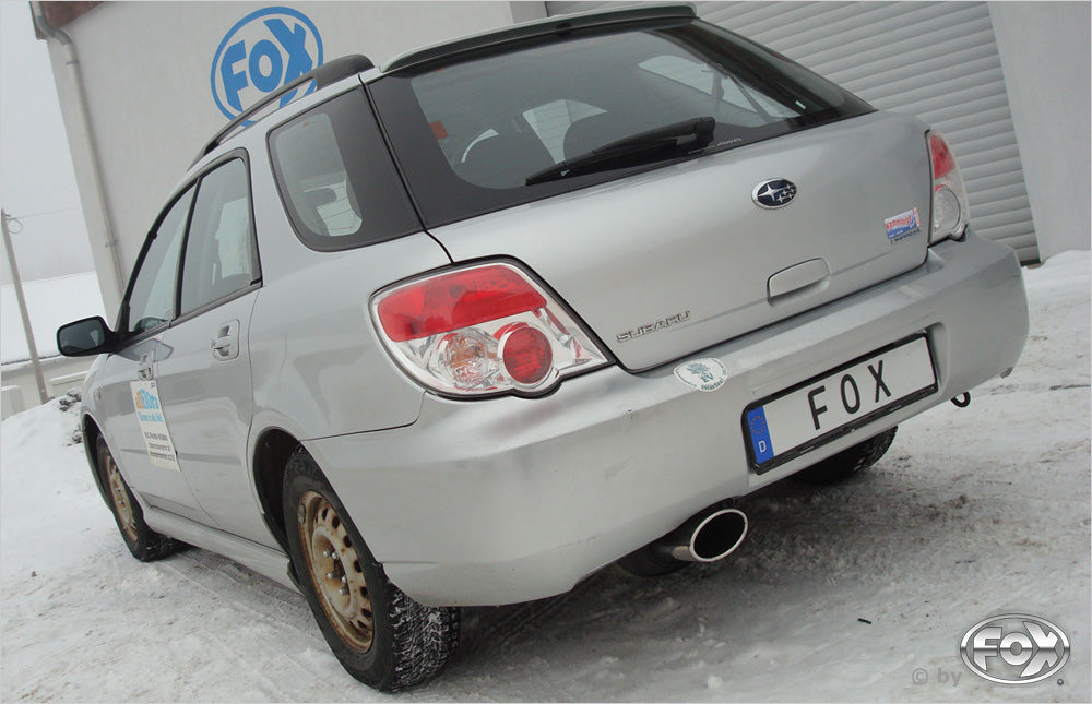 Subaru Impreza GD/ GG - Stufenheck/ Kombi Endschalldämpfer - 140x90 Typ 44