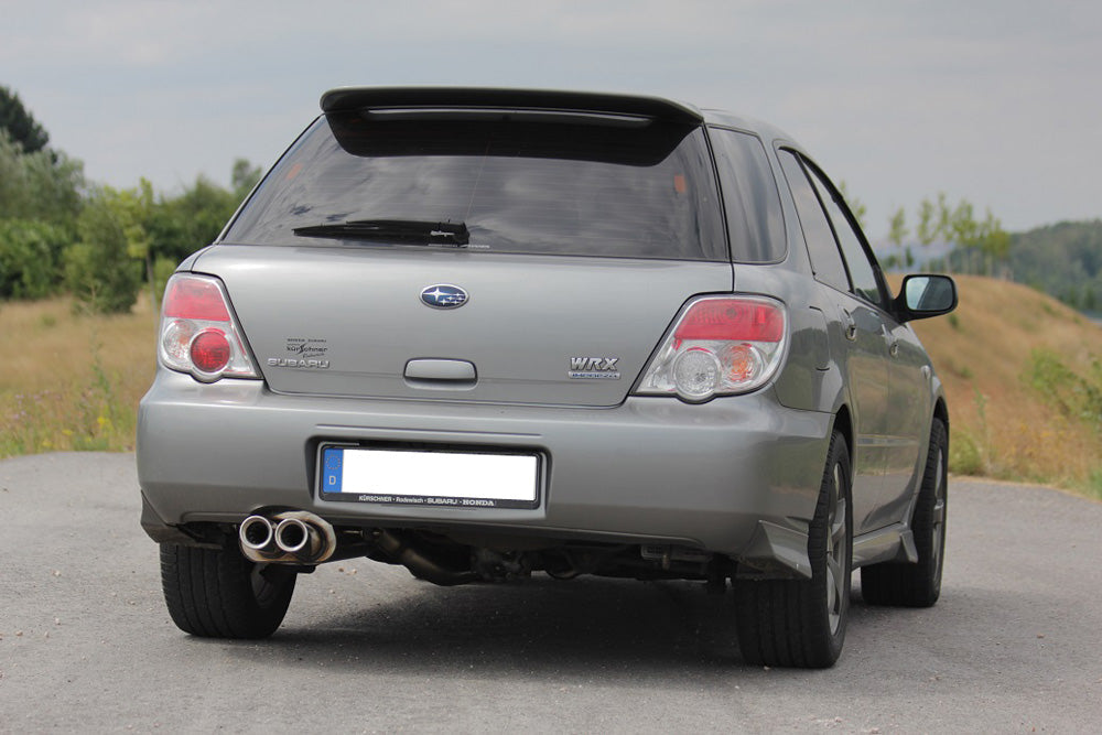 Subaru Impreza Typ WRX/ STI Endschalldämpfer Ø70mm - 2x80 Typ 13