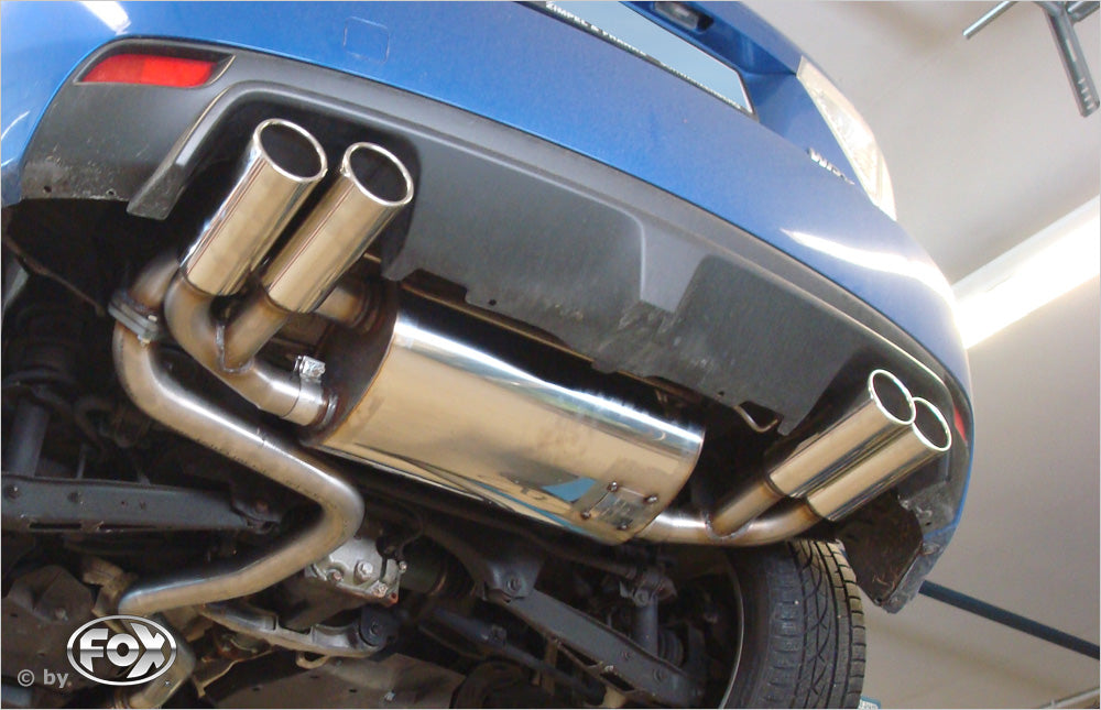 Subaru Impreza GRF 4x4 - WRX Endschalldämpfer quer Ausgang rechts/links - 2x100 Typ 12 rechts/links