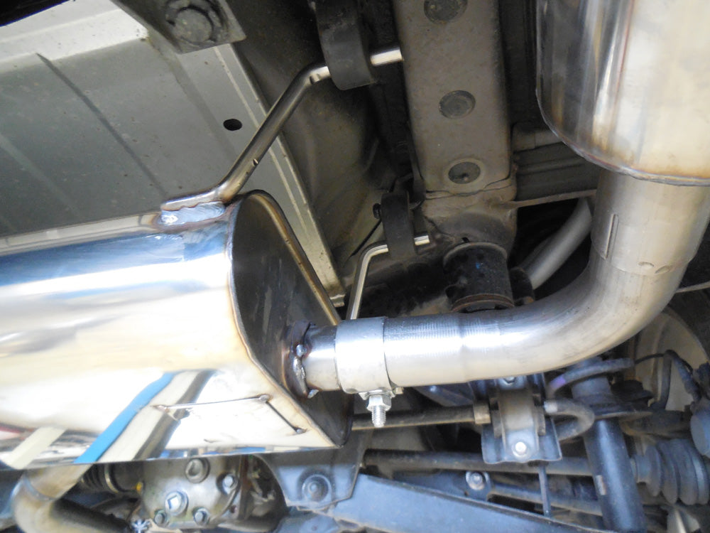Subaru Impreza GP 4x4 Endschalldämpfer quer Ausgang rechts/links - 1x100 Typ 12 rechts/links