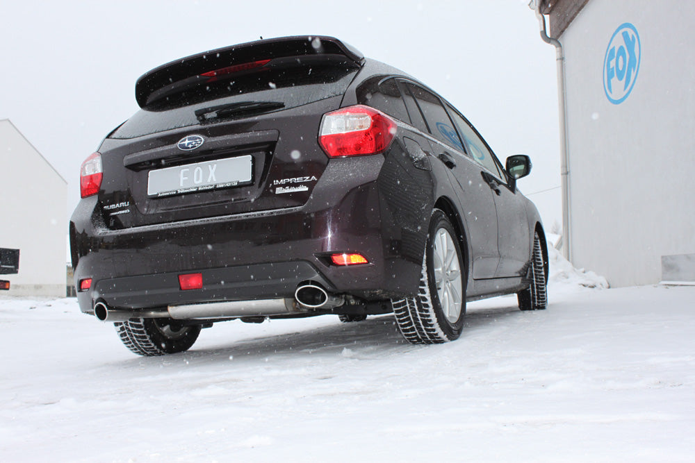 Subaru Impreza GP 4x4 Endschalldämpfer quer Ausgang rechts/links - 115x85 Typ 38 rechts/links