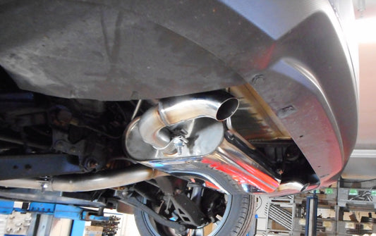 Subaru Impreza GT7 AWD Endschalldämpfer quer Ausgang rechts/links - Dieseloptik Ø45mm