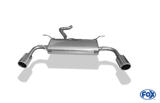 Subaru Impreza GT7 AWD Endschalldämpfer quer Ausgang rechts/links - 1x100 Typ 16 rechts/links