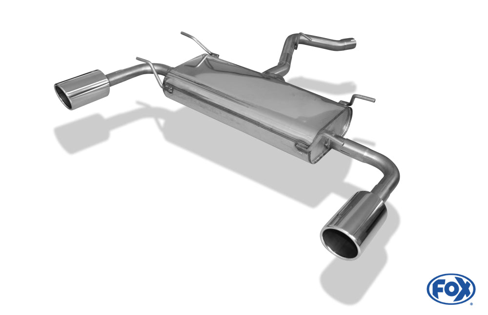 Subaru Impreza GT7 AWD Endschalldämpfer quer Ausgang rechts/links - 1x100 Typ 16 rechts/links