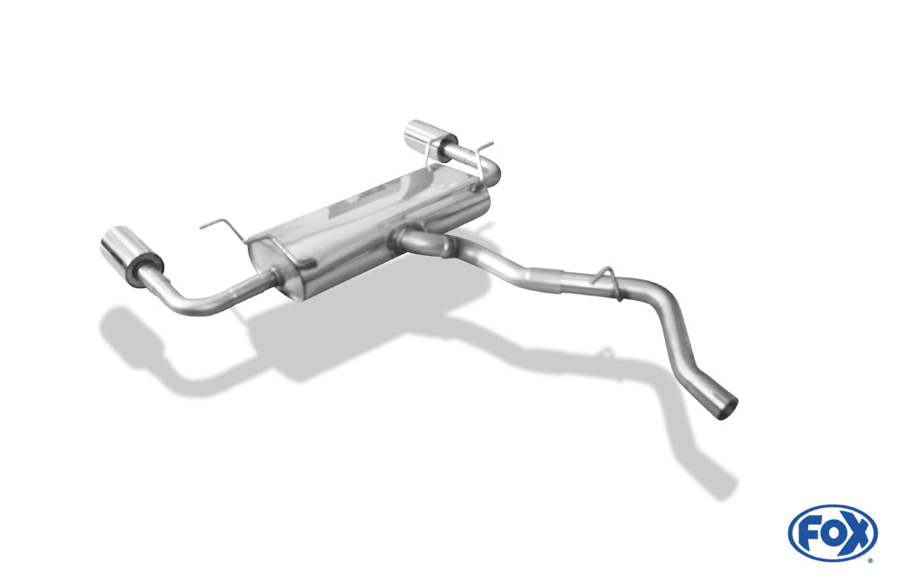 Subaru Impreza GT7 AWD Endschalldämpfer quer Ausgang rechts/links - 1x100 Typ 16 rechts/links