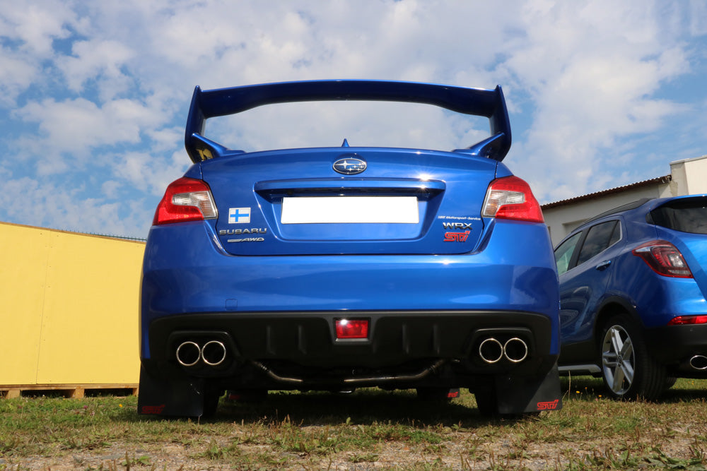 Subaru Impreza GJ 4x4 - WRX Stufenheck Endschalldämpfer rechts/links zweiflutig - 2x90 Typ 12 rechts/links