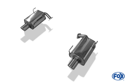 Subaru Forester - SH Endschalldämpfer rechts/links - 1x100 Typ 16 rechts/links