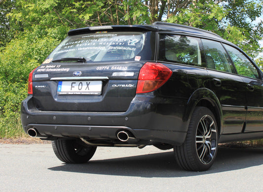 Subaru Outback/ Legacy Outback BP - Kombi (Station Wagon) Endschalldämpfer rechts/links - 115x85 Typ 44 rechts/links