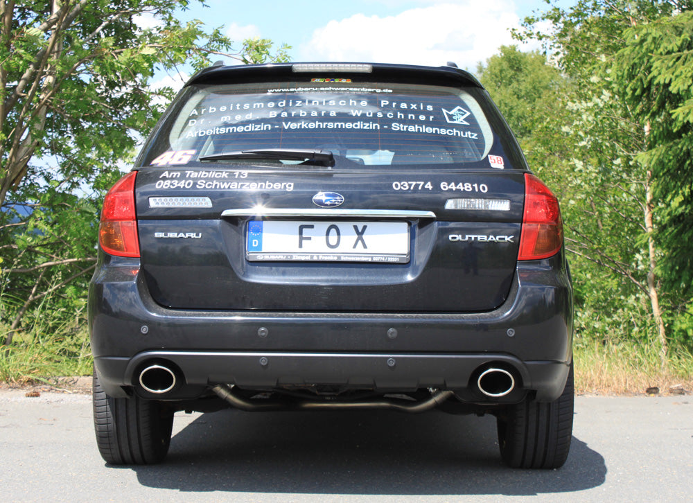 Subaru Outback/ Legacy Outback BP - Kombi (Station Wagon) Endschalldämpfer rechts/links - 115x85 Typ 44 rechts/links