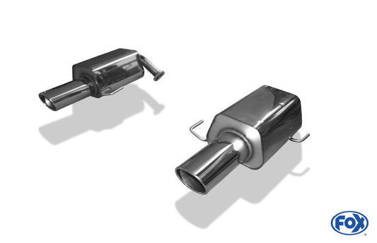 Subaru Outback/ Legacy Outback BP - Kombi (Station Wagon) Endschalldämpfer rechts/links - 129x106 Typ 44 rechts/links
