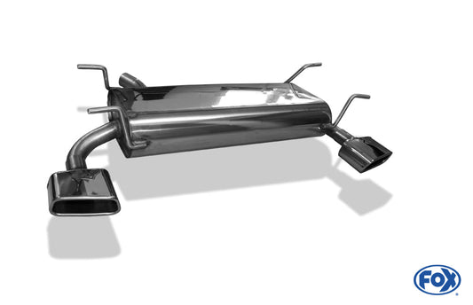 Subaru XV Endschalldämpfer quer Ausgang rechts/links - 145x65 Typ 59 rechts/links