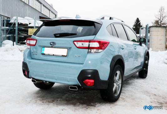 FOX Subaru XV - G5 Endschalldämpfer quer Ausgang rechts/links - 145x65 Typ 59 rechts/links