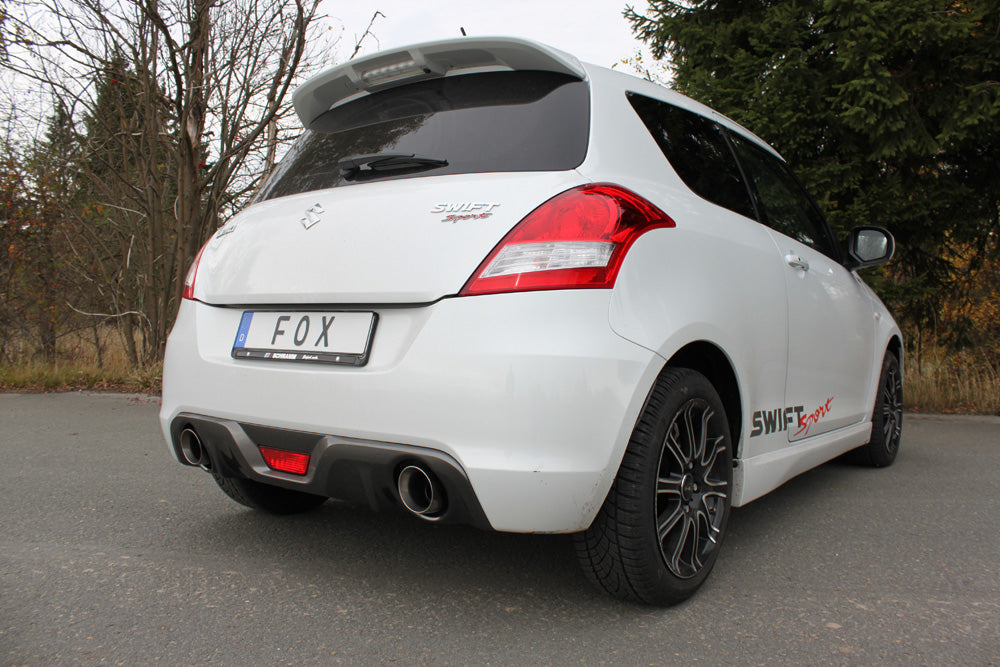 Suzuki Swift Sport IV Endschalldämpfer Ausgang rechts/links - 1x100 Typ 25 rechts/links