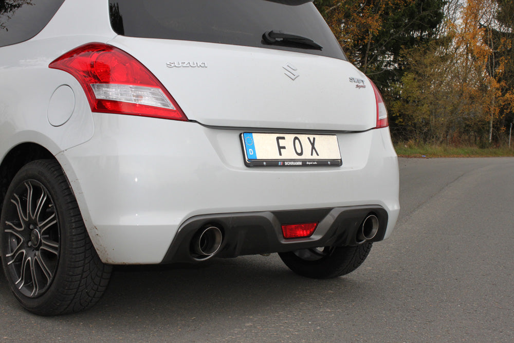 Suzuki Swift Sport IV Endschalldämpfer Ausgang rechts/links - 1x100 Typ 25 rechts/links