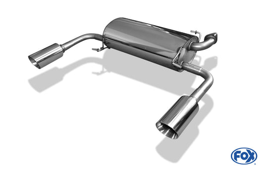 Suzuki Swift Sport IV Endschalldämpfer Ausgang rechts/links - 1x100 Typ 25 rechts/links