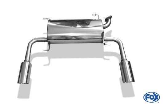 Suzuki Swift Sport IV Endschalldämpfer Ausgang rechts/links - 1x100 Typ 16 rechts/links