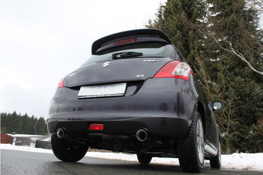 Suzuki Swift Sport IV - 4x4 Endschalldämpfer Ausgang rechts/links - 1x90 Typ 25 rechts/links