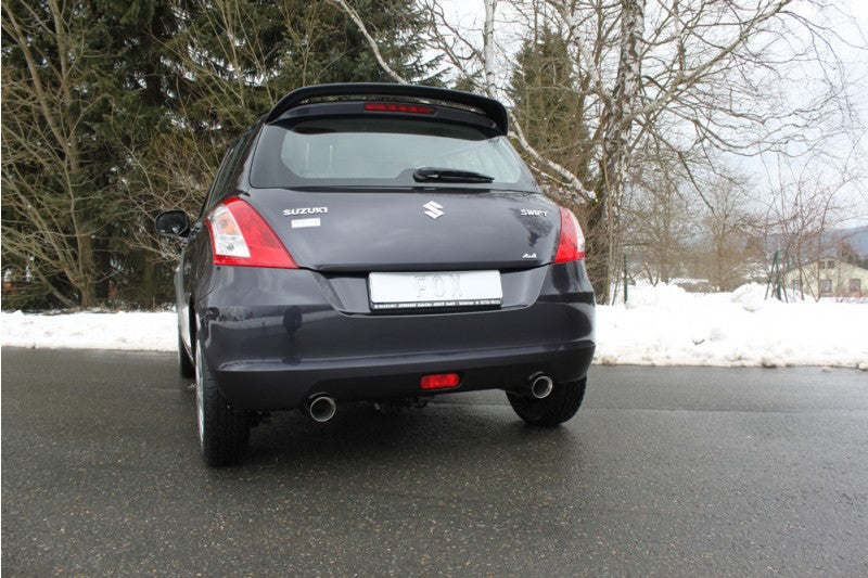 Suzuki Swift Sport IV - 4x4 Endschalldämpfer Ausgang rechts/links - 1x90 Typ 25 rechts/links