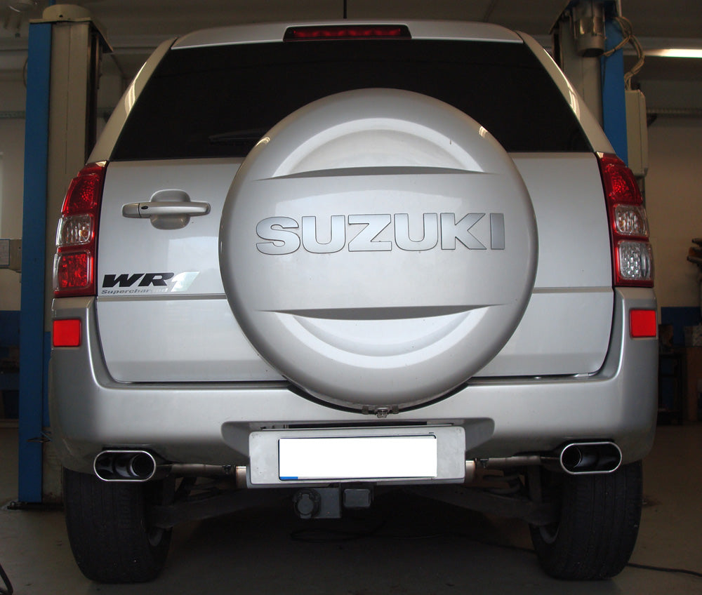 Suzuki Grand Vitara JT - 5-Türer Endschalldämpfer quer Ausgang rechts/links - 160x80 Typ 52 rechts/links