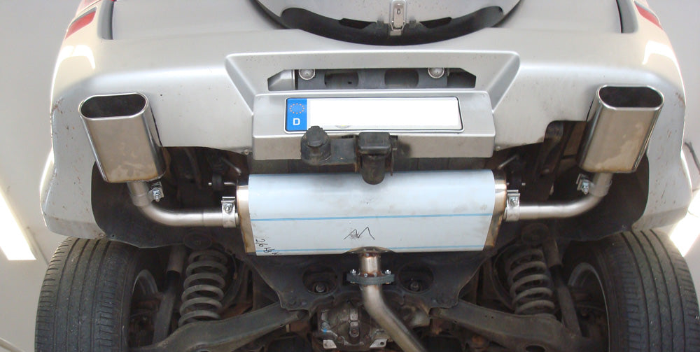 Suzuki Grand Vitara JT - 5-Türer Endschalldämpfer quer Ausgang rechts/links - 160x80 Typ 52 rechts/links