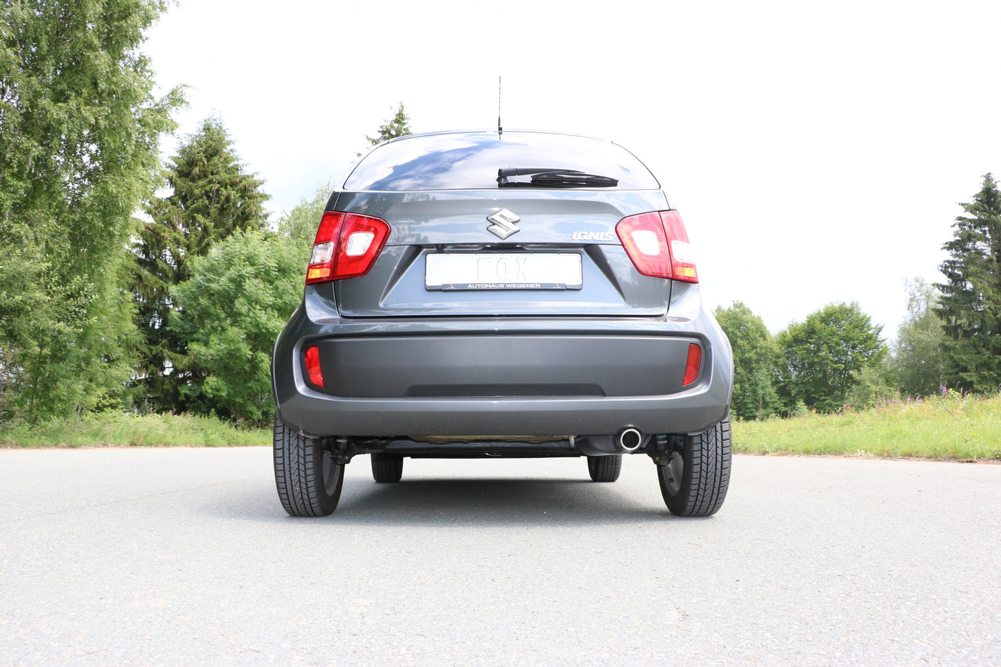 Suzuki Ignis III - Frontantrieb Endschalldämpfer - 1x76 Typ 16