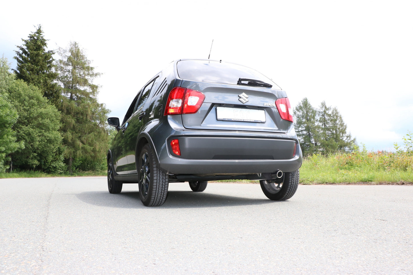Suzuki Ignis III - Frontantrieb Endschalldämpfer - 1x76 Typ 16