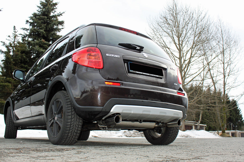 Suzuki SX4 - 4x4 Endschalldämpfer Ausgang rechts/links - 1x90 Typ 25 rechts/links