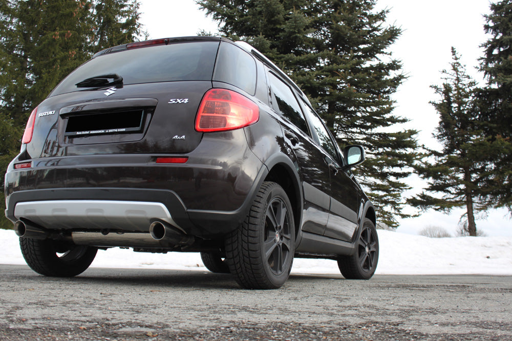 Suzuki SX4 - 4x4 Endschalldämpfer Ausgang rechts/links - 1x90 Typ 25 rechts/links