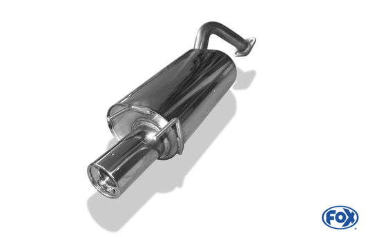 Toyota Corolla E9 - Compact Endschalldämpfer - 1x90 Typ 13