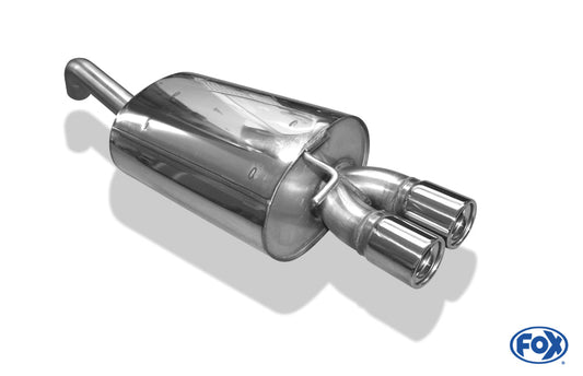 Toyota Corolla E12 - Hatchback Endschalldämpfer - 2x80 Typ 13