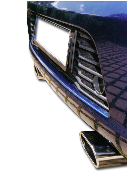 Toyota MR2 Typ W3 Endschalldämpfer quer Ausgang rechts/links - 135x80 Typ 53 rechts/links