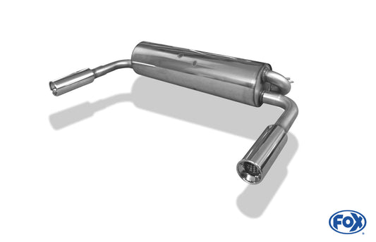 Toyota RAV 4 II - 5-Türer Endschalldämpfer Ausgang rechts/links - 1x90 Typ 13 rechts/links