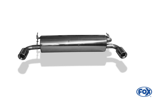 Toyota RAV 4 II - 3-Türer Endschalldämpfer Ausgang rechts/links - 1x90 Typ 13 rechts/links