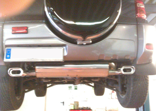 Toyota RAV 4 II - 3-Türer Endschalldämpfer Ausgang rechts/links - 135x80 Typ 53 rechts/links