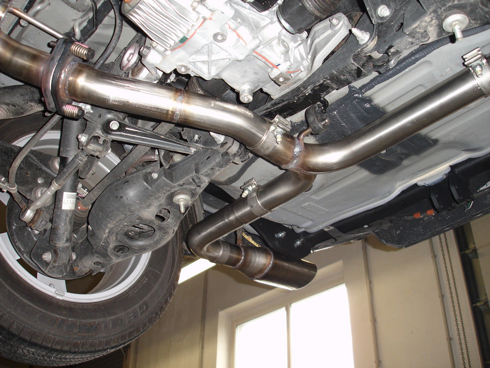 Toyota RAV 4 III Endrohrsystem rechts/links passend auf original Mittelschalldämpfer - 140x90 Typ 32 rechts/links