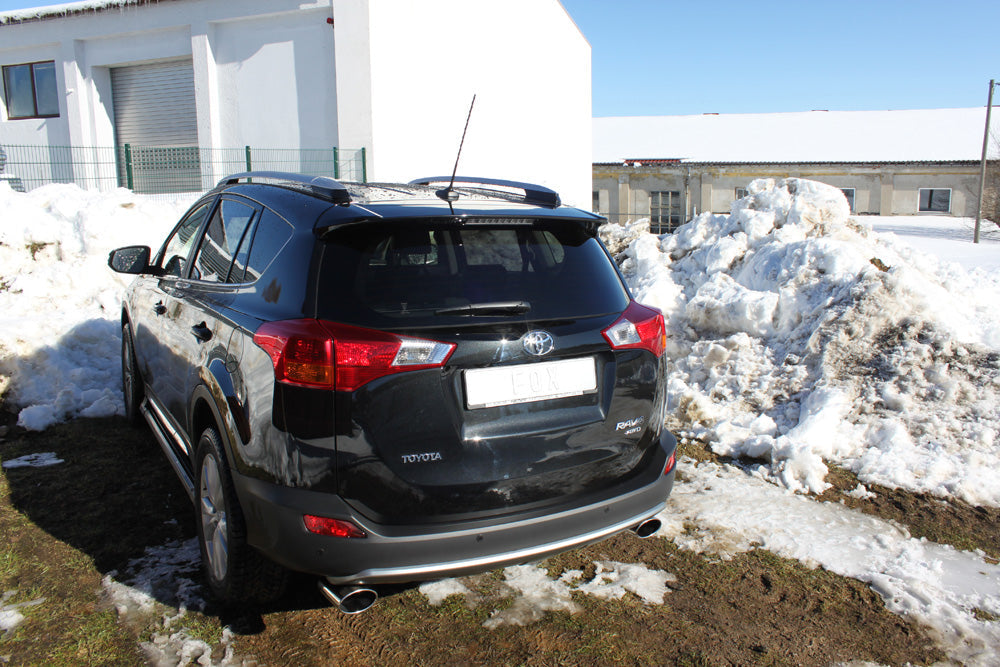 Toyota RAV 4 IV Endrohrsystem rechts/links passend auf FOX-Mittelschalldämpfer - 140x90 Typ 44 rechts/links